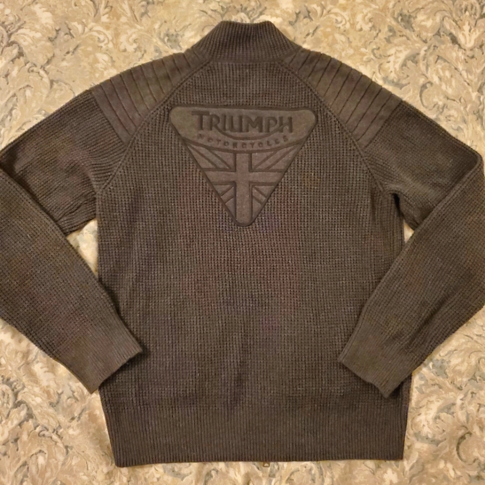 Lucky Brand Men's Triumph Zip-Up Sweater Size L